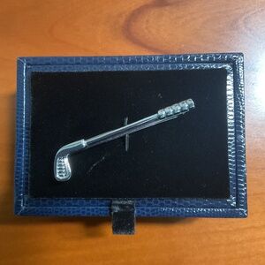 NWT Brooks Brothers Golf Club Tie Clip